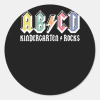 Abcd Kindergarten Rocks