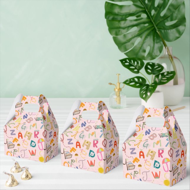abcd party favour box (Multiple)