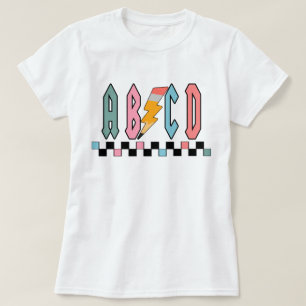 Abcd Teacher Shirt, Teacher Appreciation Gift, T-Shirt