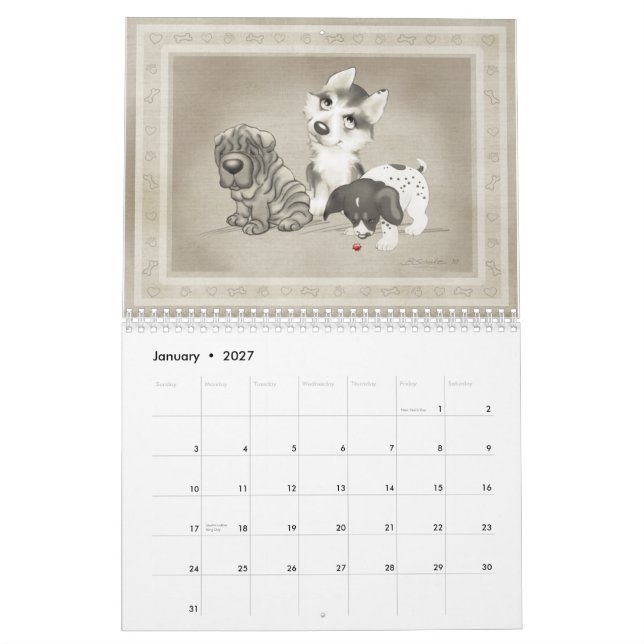 ABCR 2011 Calendar (Jan 2027)