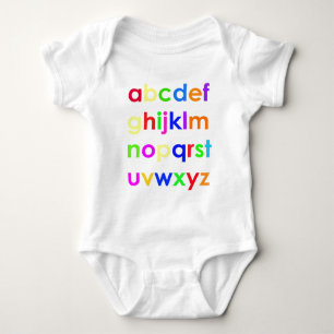 ABC's Baby Bodysuit