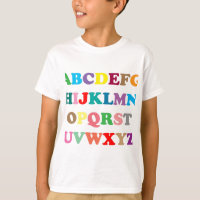 ABC's colourful letters