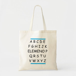 ABC's Funny Sarcastic Grammar English Teacher Joke Tote Bag