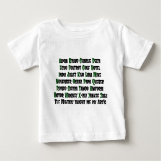 ABCs Military Baby T-Shirt