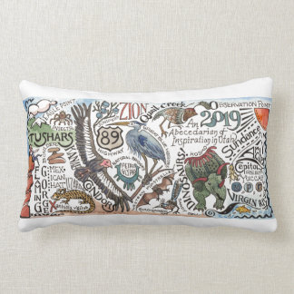 ABCs of Inspiration in Utah Lumbar Pillow