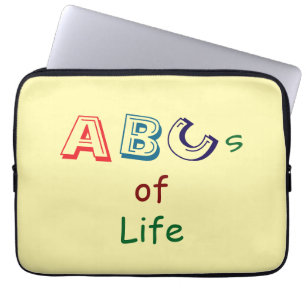 ABCs of Life Electronics Bag