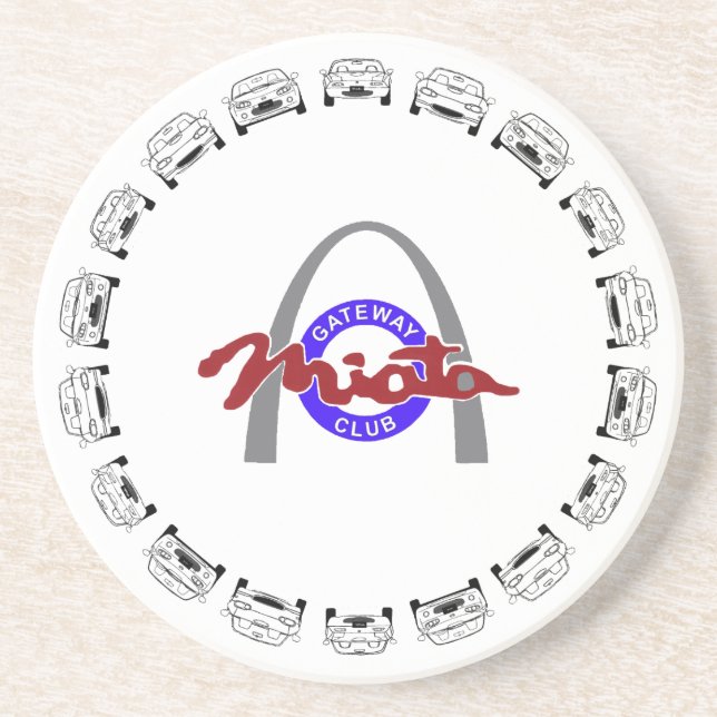 ABCs of Miata-Logo Coaster (Front)