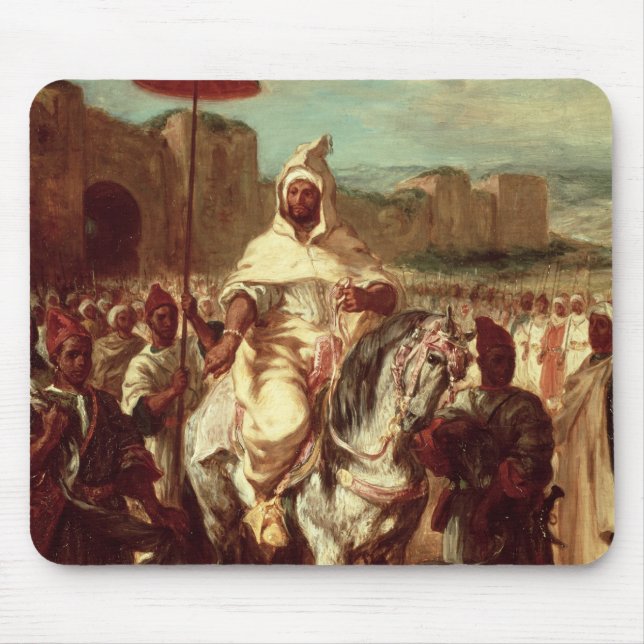 Abd Ar-Rahman  Sultan of Morocco Mouse Pad (Front)