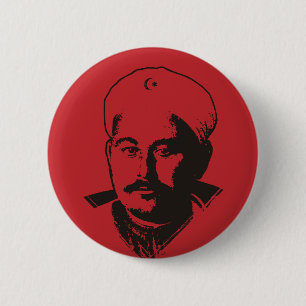 Abd el-Krim Rif Leader Icon Style Abdelkarim 6 Cm Round Badge