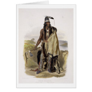 Abdih Hiddisch, a Minitarre Chief, plate 24 from V