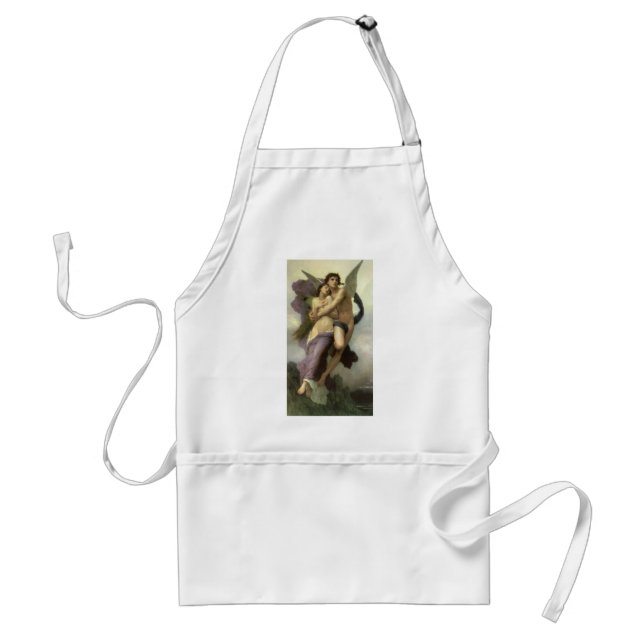Abduction (aka Ravishment) of Psyche by Bouguereau Standard Apron (Front)