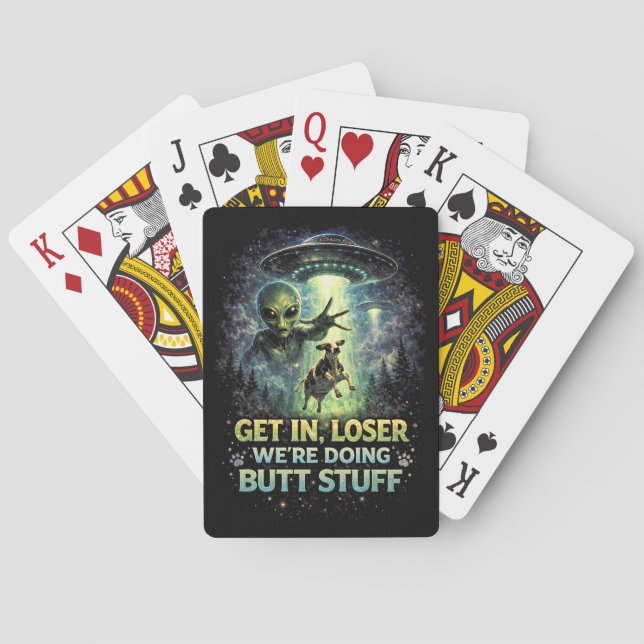 Abduction Night Playing Cards (Back)