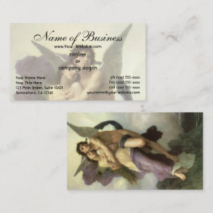 Abduction (Ravishment) of Psyche by Bouguereau Business Card