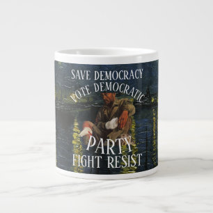 ABDUL EL-SAYED MICHIGAN SENATE DOJ FBI AMERICA LARGE COFFEE MUG