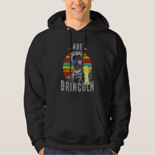 Abe Drincoln4th Of July Abraham Lincoln Men Hoodie