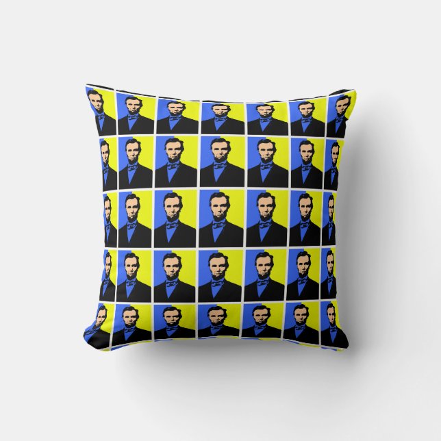 ABE LINCOLN 2   PILLOW CASE (Front)