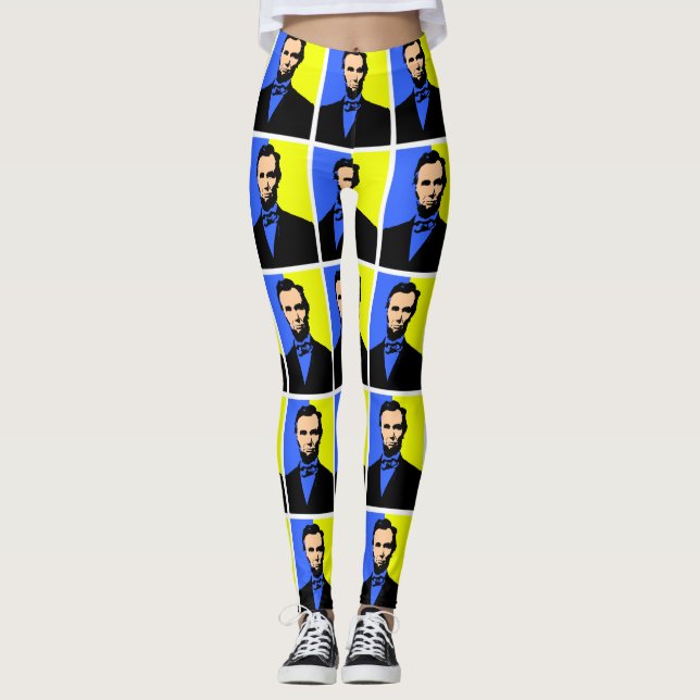 ABE LINCOLN 2    TABLE LAMP LEGGINGS (Front)