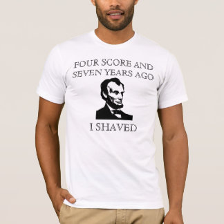 Abe Lincoln Beard Shirt