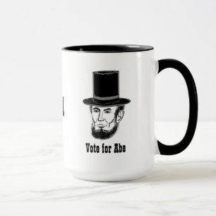 Abe Lincoln campaign mug