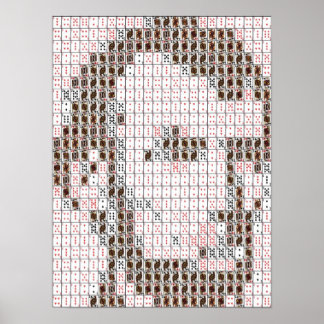 Abe Lincoln card montage Poster