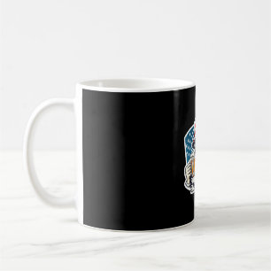 Abe lincoln four lures seven beers ago fishing coffee mug