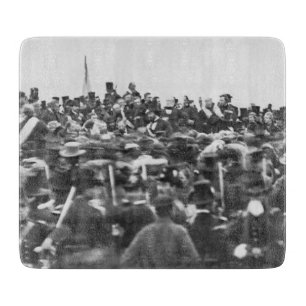 Abe Lincoln Gettysburg Address: End of Civil War Cutting Board