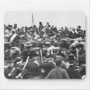 Abe Lincoln Gettysburg Address: End of Civil War Mouse Pad