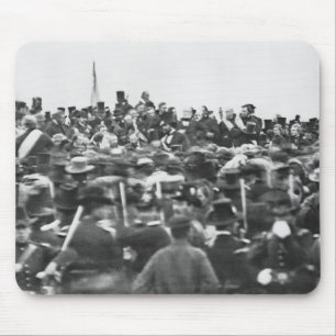 Abe Lincoln Gettysburg Address: End of Civil War Mouse Pad
