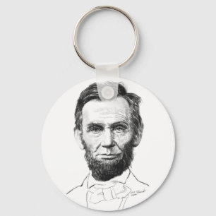Abe Lincoln Key Ring