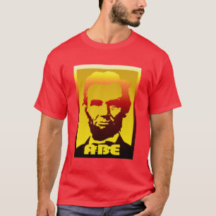 Abe Lincoln - Pop Art Abe Lincoln Portrait - Shirt
