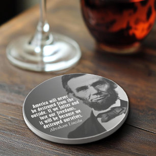 Abe Lincoln Quotation on Freedom Coaster