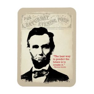 Abe Lincoln Quote Magnet