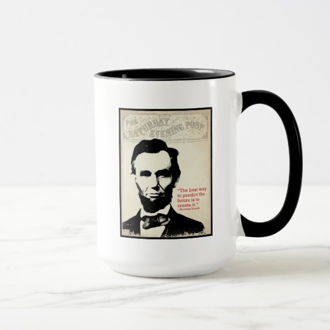 Abe Lincoln Quote Mug (Right)