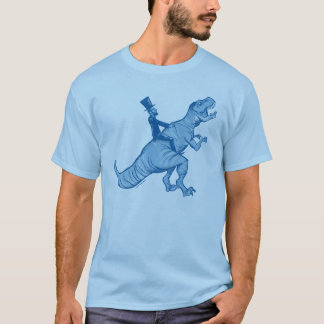 Abe Lincoln Riding A T-Rex T-Shirt