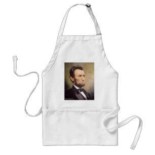 Abe Lincoln "Wiser" Quote Gifts Tees Cards Etc Standard Apron