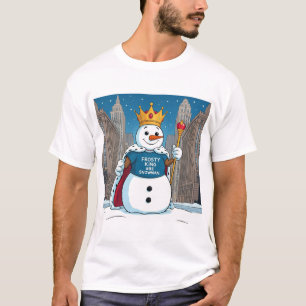 Abe Snowman - Frosty King of Chicago T-Shirt