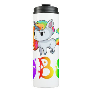 Abe Unicorn Thermal Tumbler