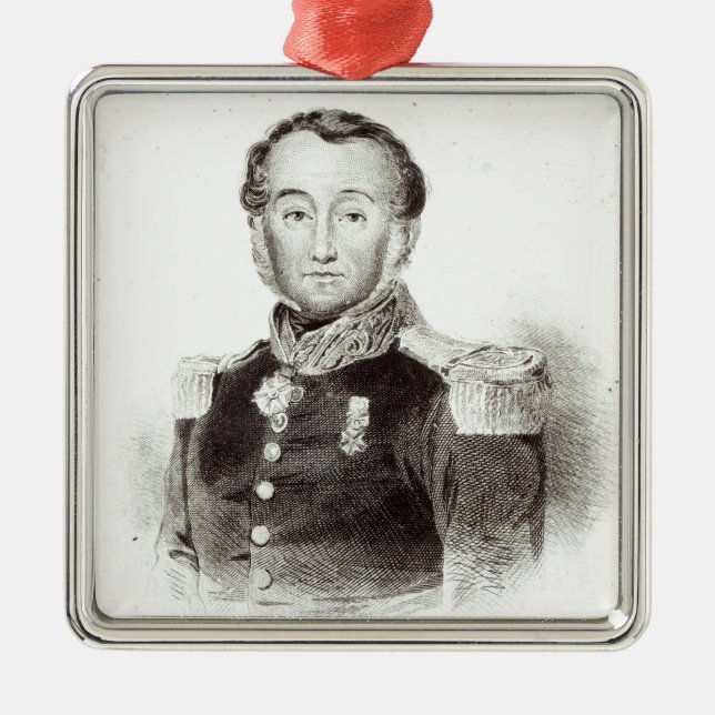 Abel Aubert Dupetit-Thouars Metal Tree Decoration (Front)