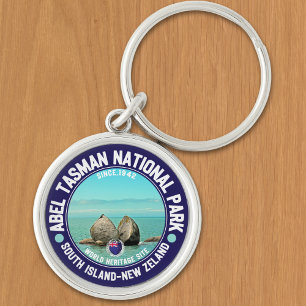 Abel Tasman Conservation Park New Zealand Key Ring
