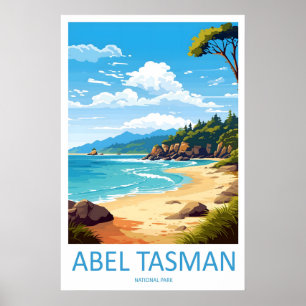 Abel Tasman National Poster Travel Park Ski