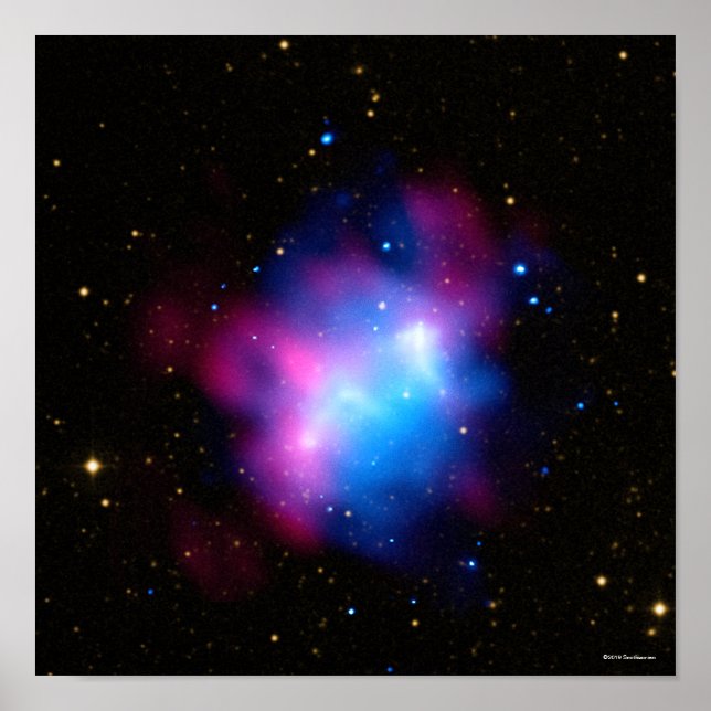 Abell 1758 poster (Front)