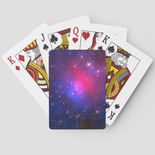 Abell 2744, Pandora's Cluster. Playing Cards (Back)