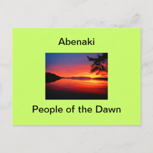 Abenaki - People of the Dawn: Postcards