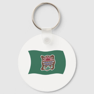 Abenaki Tribe Flag Keychain