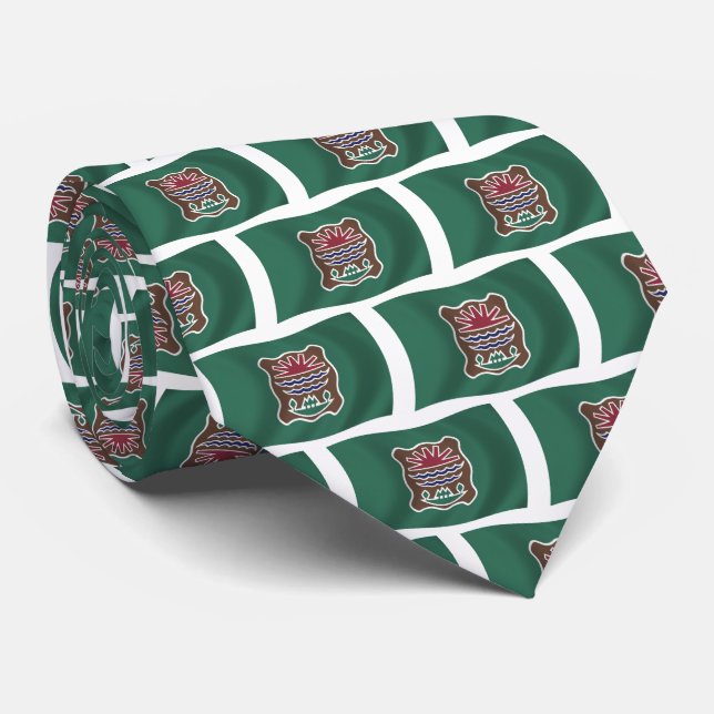 Abenaki Tribe Flag Tie (Rolled)