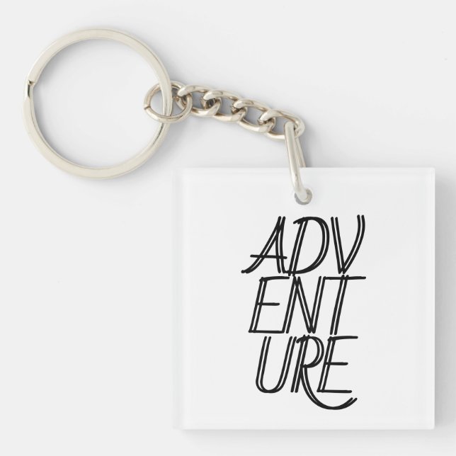 Abenteuer Schlüsselanhänger Key Ring (Front)