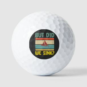  ABER SIND WIR GESUNKEN, KREUZFAHRT GOLF BALLS