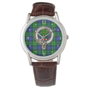 Abercrombie Clan Badge & Tartan  Watch