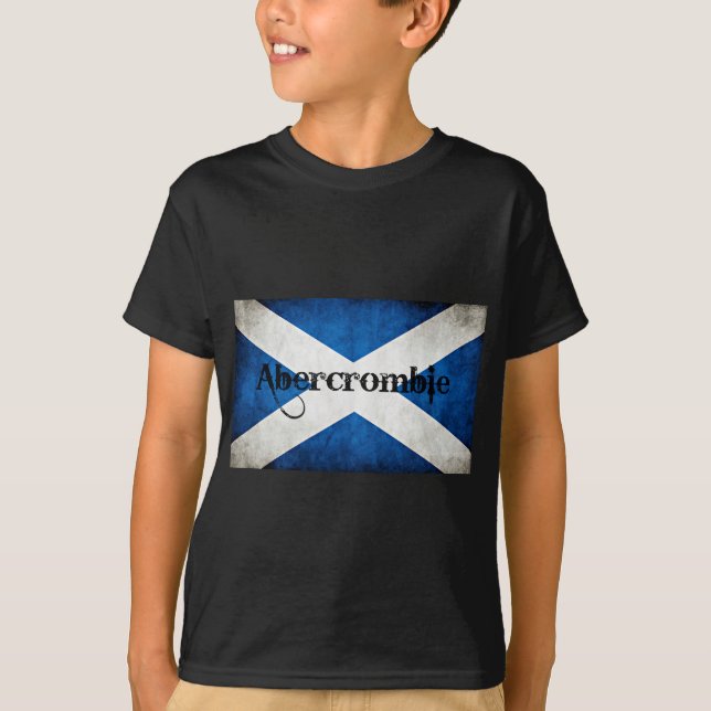 Abercrombie Grunge Flag T-Shirt (Front)