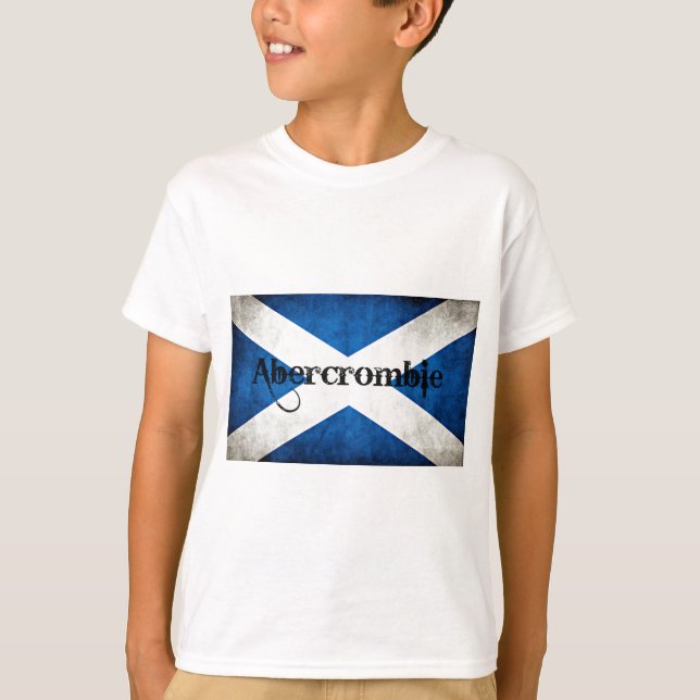 Abercrombie Grunge Flag T-Shirt (Front)